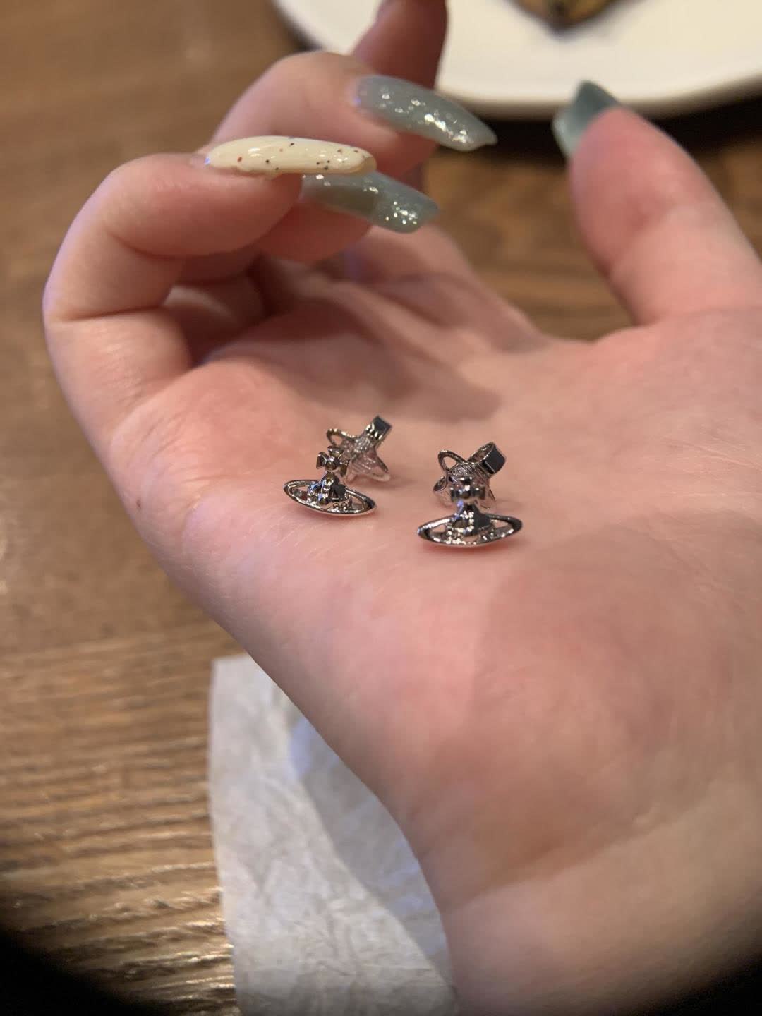 Vivienne Westwood Silver Bee Earrings